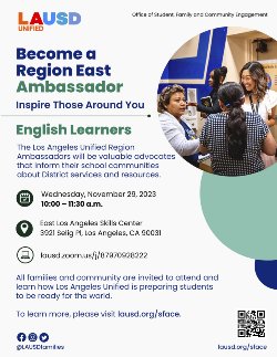 ambassador english learner english
